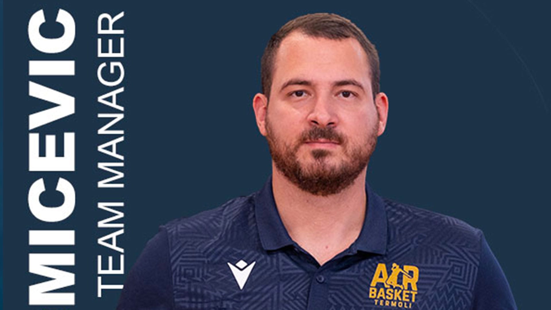 A TU PER TU COL TEAM MANAGER DELL'AIR TERMOLI MARKO MIĆEVIĆ