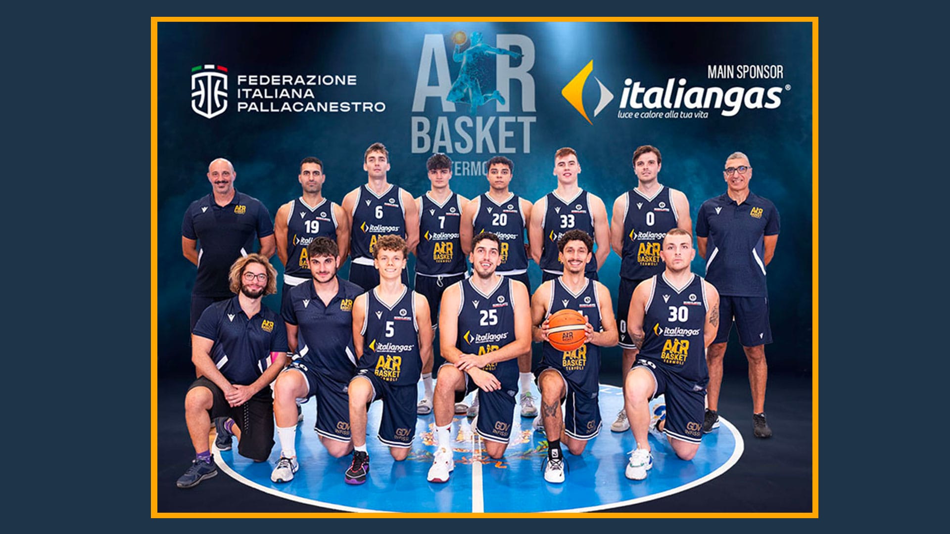 AIR BASKET TERMOLI AL PALASELVAPIANA: PALLA A DUE COL CAMPLI