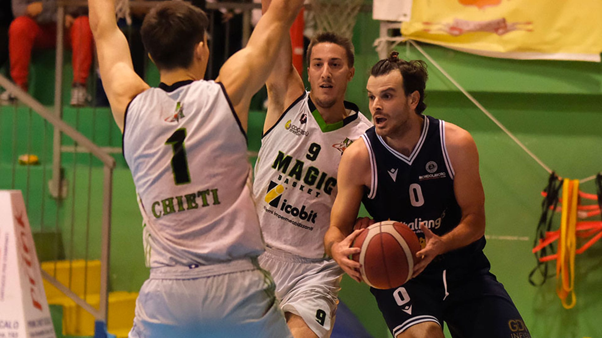 AIR BASKET TERMOLI PERDE INCONTRO E IMBATTIBILITÀ SUL PARQUET DEL MAGIC CHIETI