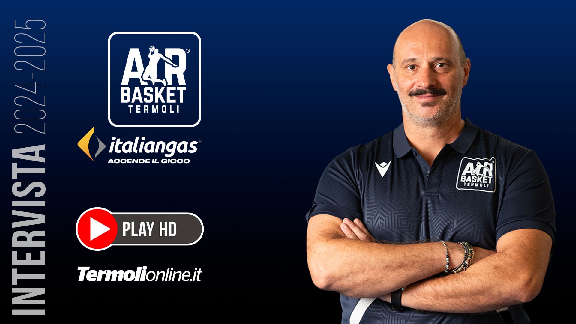 DEBUTTO VINCENTE PER L'AIR BASKET ITALIANGAS TERMOLI PARLA IL COACH GIGI MARINELLI