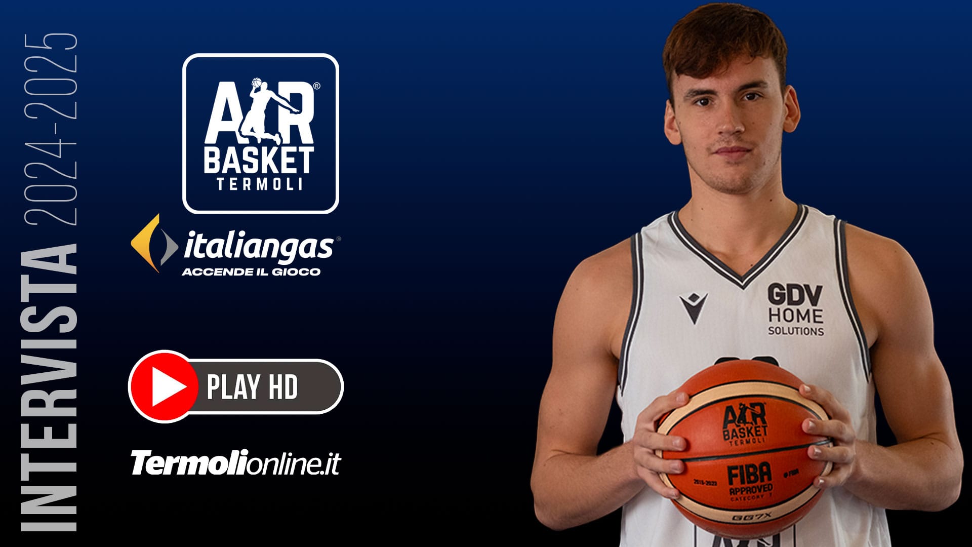 AIR BASKET ITALIANGAS TERMOLI INTERVISTA A MATTEO GRIMALDI